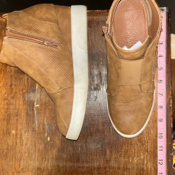 Dream Pairs Shoes - DREAM PAIRS Women’s Platform Wedge Sneakers Ankle Booties 2.5” heel